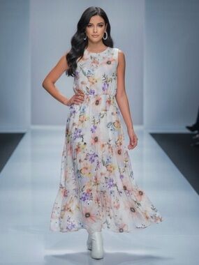 lara g silk blend dress Lara G. | Dresses | Lara G Blue Silk Blend Sleeveless Dress Size L Ruched  Waist Navy Blue